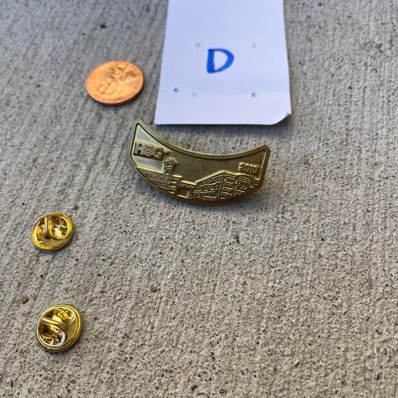 2019 HOG Harley Davidson Owners Group Pin Rocker Badge Wings HD Metal - Picture 4 of 9